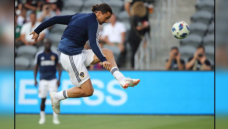 Zlatan Ibrahimovic, striker LA Galaxy. Copyright: © Getty Images