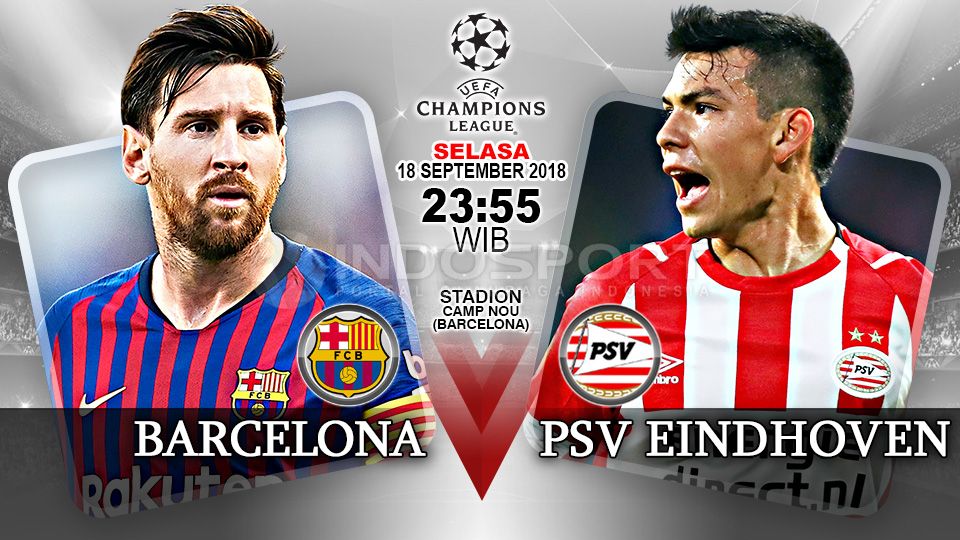 Barcelona vs PSV PSV Eindhoven (Prediksi) Copyright: © Indosport.com