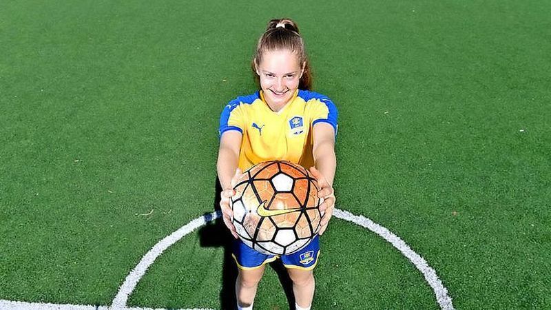 Alana Jancevski, pemain Timnas putri Australia U-16 Copyright: © Star Weekly