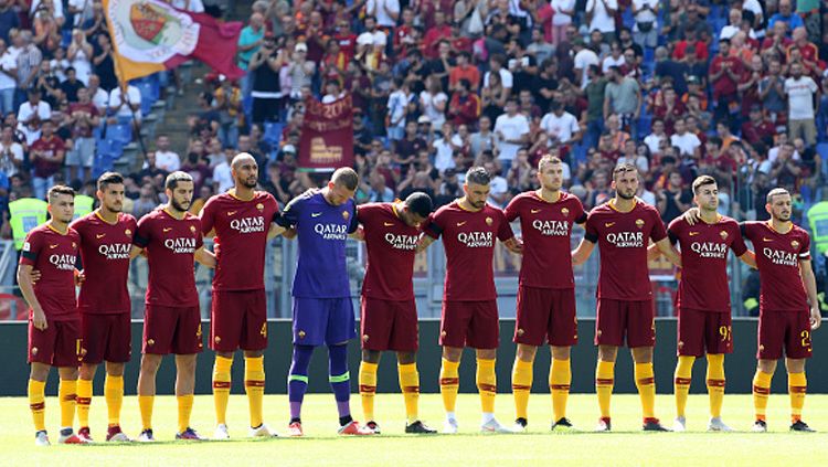Skuat AS Roma. Copyright: © Getty Images