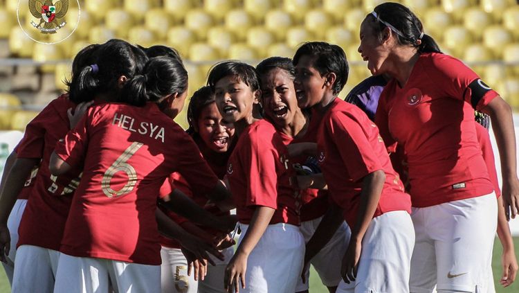 Skuat timnas Putri Indonesia U-16. Copyright: © PSSI