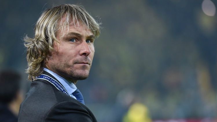 Pavel Nedved, Wakil Presiden Juventus. Copyright: © Getty Images