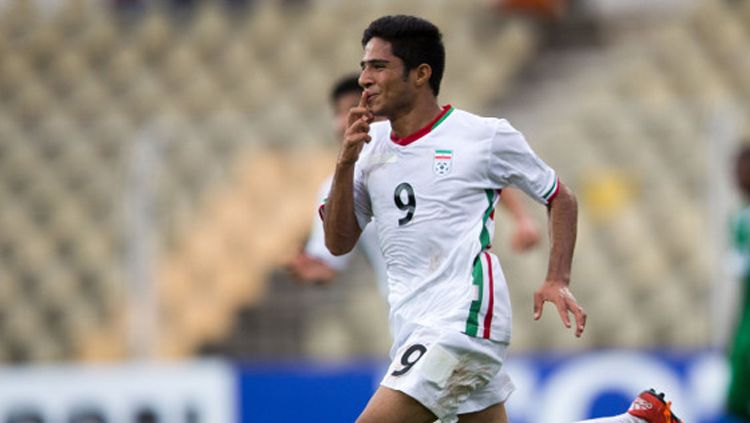 Pemain Timnas Iran U-16, Alireza Asadabadi. Copyright: © Xtratime