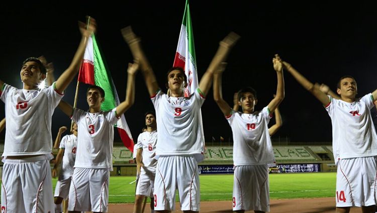 Timnas U-16 Iran. Copyright: © AFC