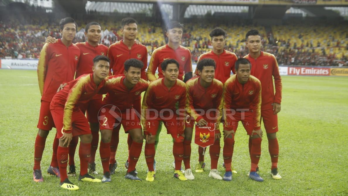 Skuat Timnas Indonesia U-16. Copyright: © Abdurrahman Ranala/Indosport.com