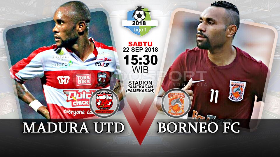 Madura United vs Borneo FC. Copyright: © Indosport.com