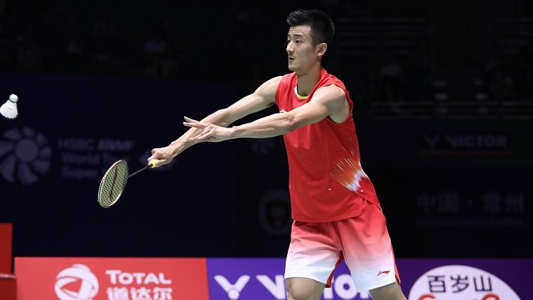 Chen Long dalam pertandingan di China Open 2018. Copyright: © Humas PBSI