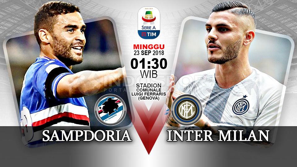 Sampdoria vs Inter Milan (Prediksi) Copyright: © Indosport.com