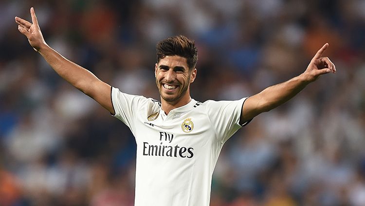 Liverpool wajib penuhi dua syarat jika mereka ingin mendapatkan pemain Real Madrid, Marco Asensio. Copyright: © Getty Images