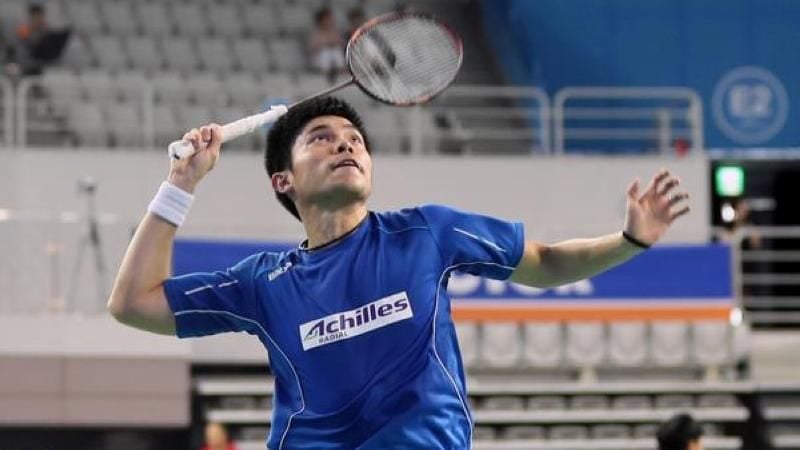 Pebulutangkis Jerman asal Indonesia Jones Ralfy Jansen nyatanya memiliki prestasi terbaik dalam kariernya, setidaknya sejak 2019 lalu. Copyright: © Badminton Europe