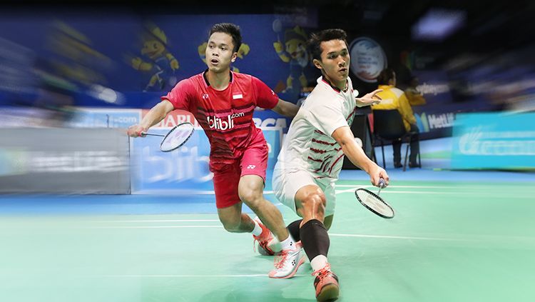 Rekap Hasil Indonesia Masters 2020: Jojo dan Ginting Tanpa Hambatan, Tunggal Putri Rontok Semua. Copyright: © INDOSPORT