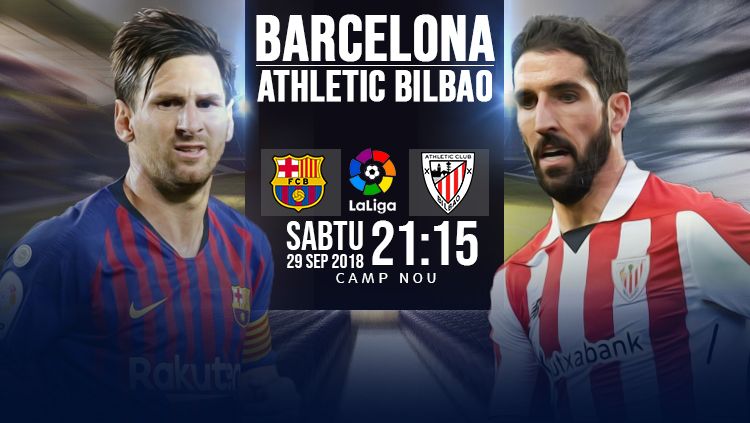 Prediksi Pertandingan La Liga Spanyol: Barcelona vs Athletic Bilbao. Copyright: &copy; INDOSPORT