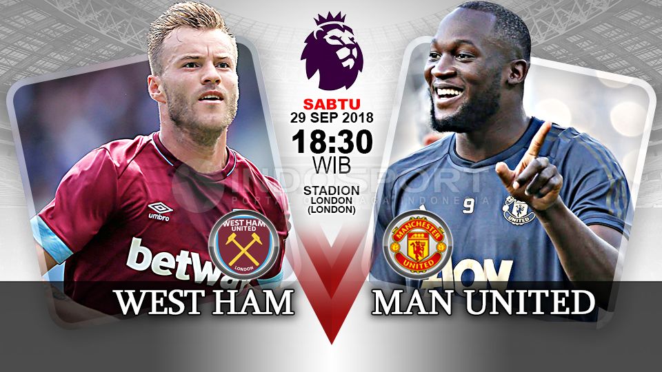 West Ham vs Manchester United (Prediksi) Copyright: © Indosport.com