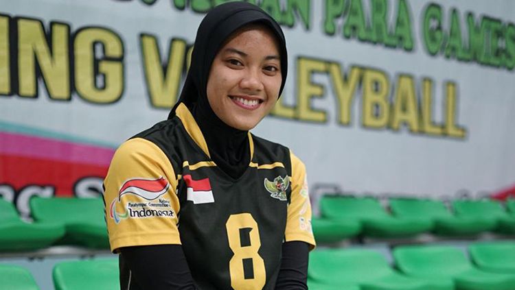 Atlet voli Para Games Indonesia, Nina Gusmita. Copyright: © INAPGOC