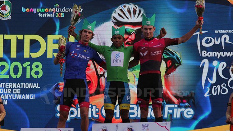 Jamilidin Novardianto berhasil menjadi raja sprint. Copyright: © Fitra Herdian/Indosport