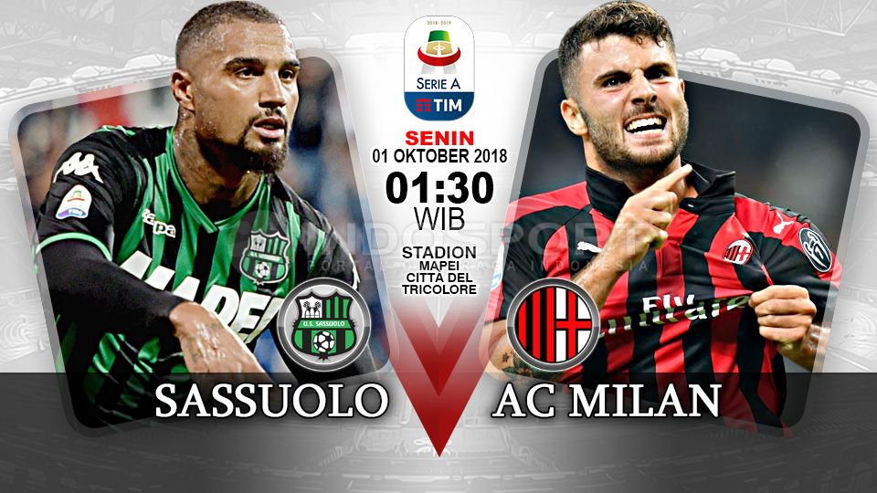 Sassuolo vs AC Milan (Prediksi) Copyright: © Indosport.com