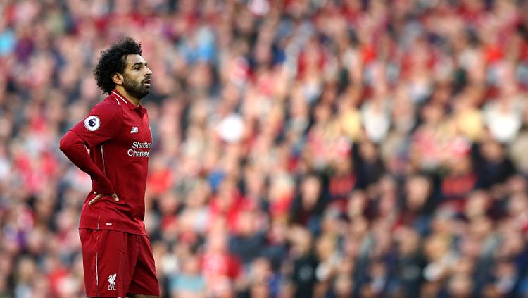 Mohamed Salah sempat terseok-seok di awal musim Liga Primer Inggris. Copyright: © Getty Images