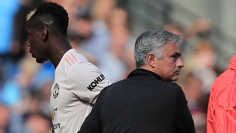 Paul Pogba mengungkapkan bahwa ia telah mengalami depresi sejak terlibat perselisihan dengan mantan pelatih Mancherster United, Jose Mourinho di tahun 2018 silam. (Getty Images) Copyright: © Getty Images