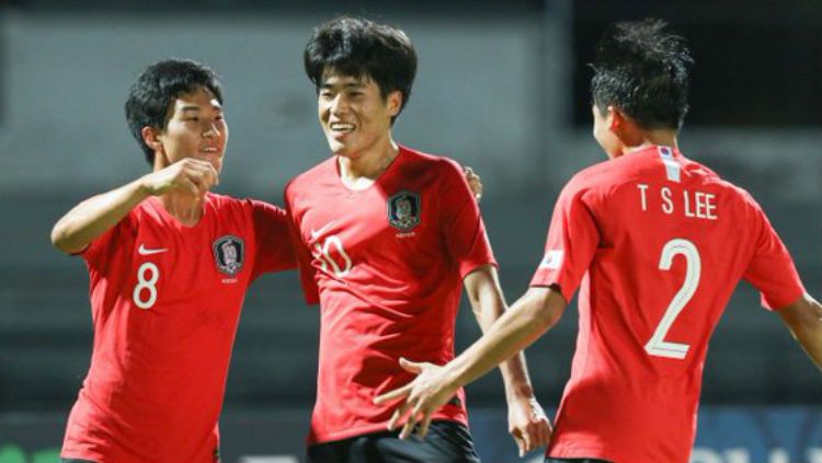 Para pemain Korea Selatan U-16. Copyright: © AFC