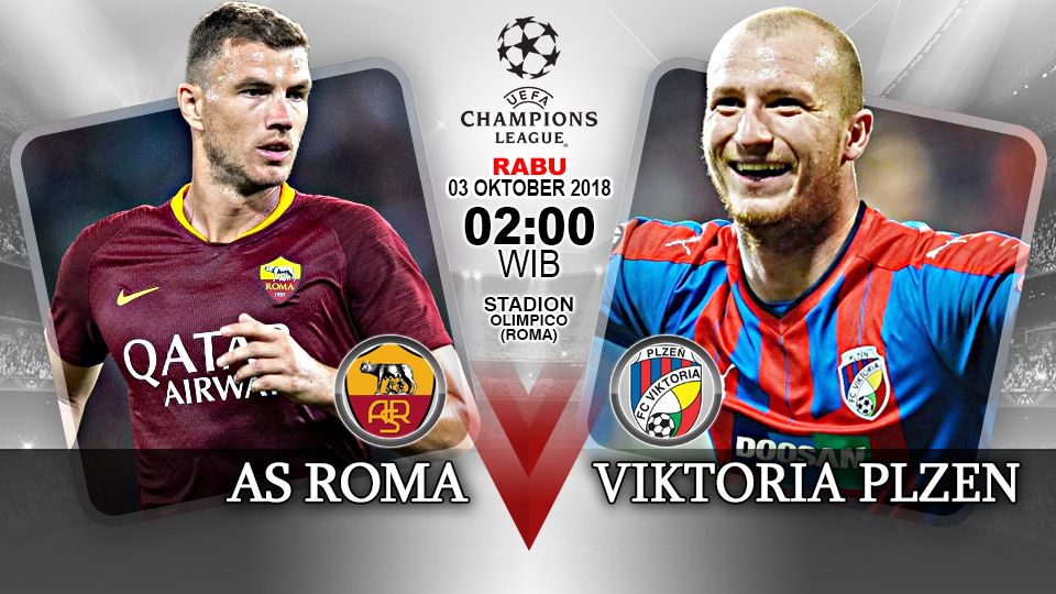 AS Roma vs Viktoria Plzen (Prediksi) Copyright: © Indosport.com