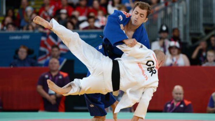 Ilustrasi judo di paralimpiade. Copyright: © INDOSPORT