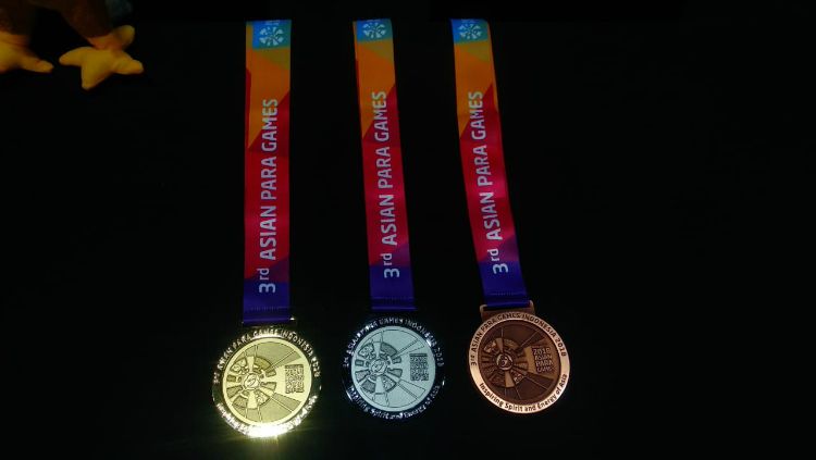 Medali Asian Para Games 2018. Copyright: © Asian Para Games 2018
