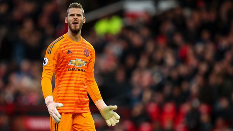 David de Gea kerap dikritik setelah melakukan sejumlah blunder untuk Manchester United. Copyright: © getty images