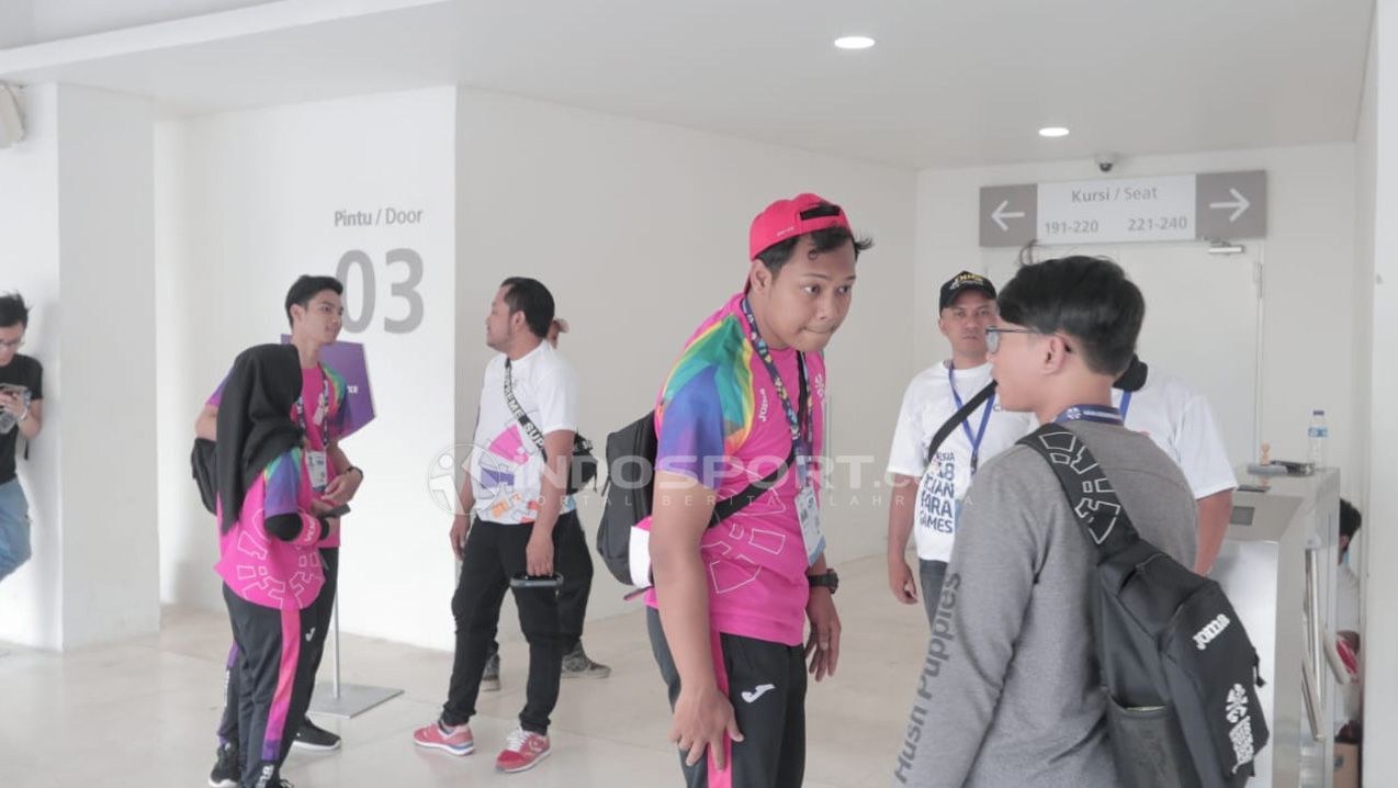 Volunteer Asian Para Games 2018. Copyright: © Roihan Susilo Utomo/Indosport.com