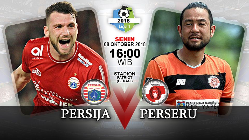 Link Siaran Langsung Liga 1 2018: Persija Vs Perseru Serui Copyright: © Indosport.com