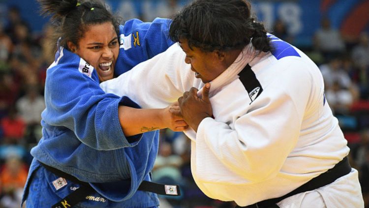 Ilustrasi pertandingan olahraga Judo. Copyright: © Getty Images