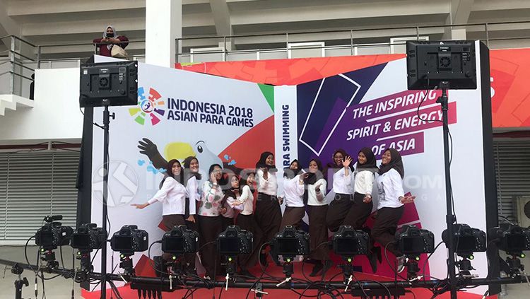 Matrix 180 derajat di Asian Para Games 2018 Copyright: &copy; Alfia Nurul Fadillah/INDOSPORT