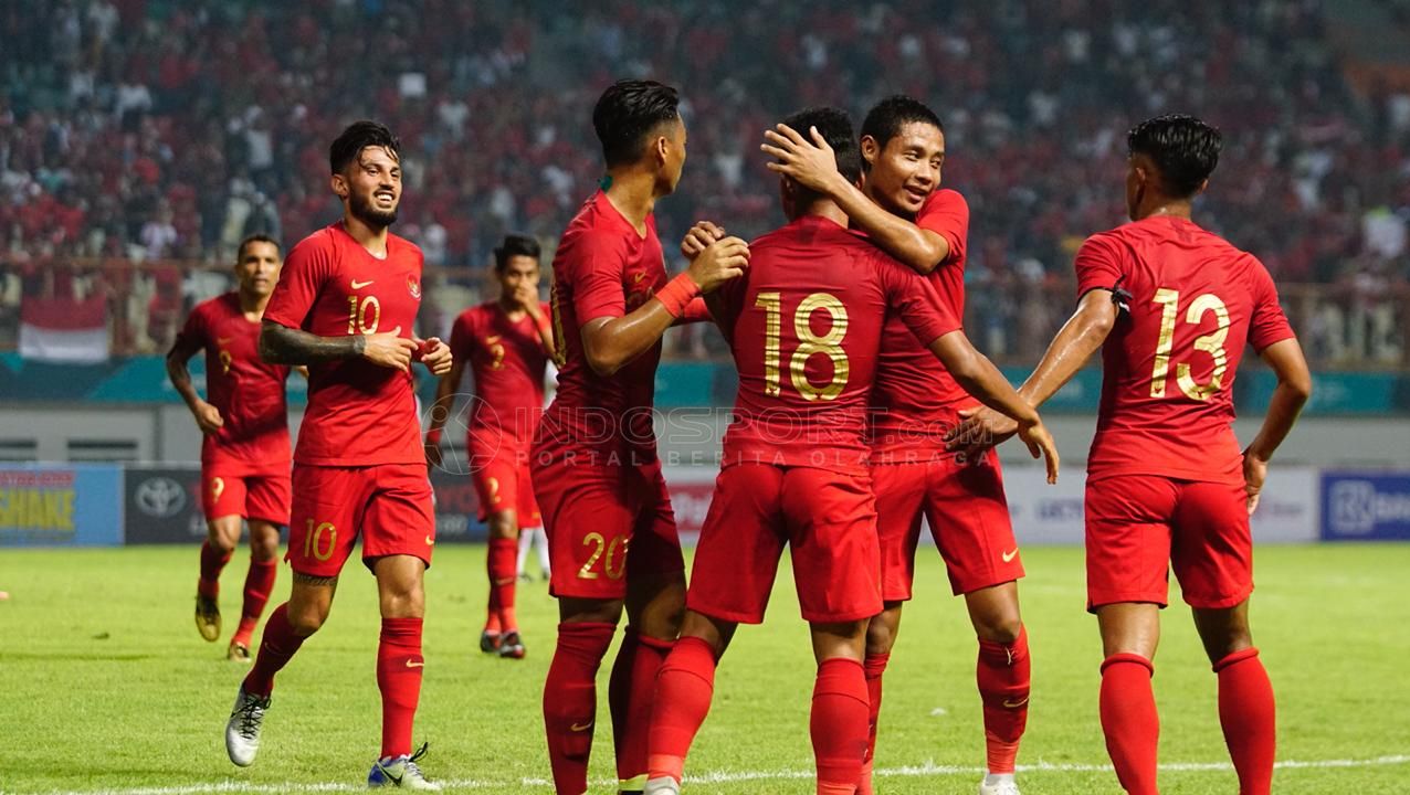 Indonesia vs Myanmar. Copyright: &copy; Herry Ibrahim/Indosport.com