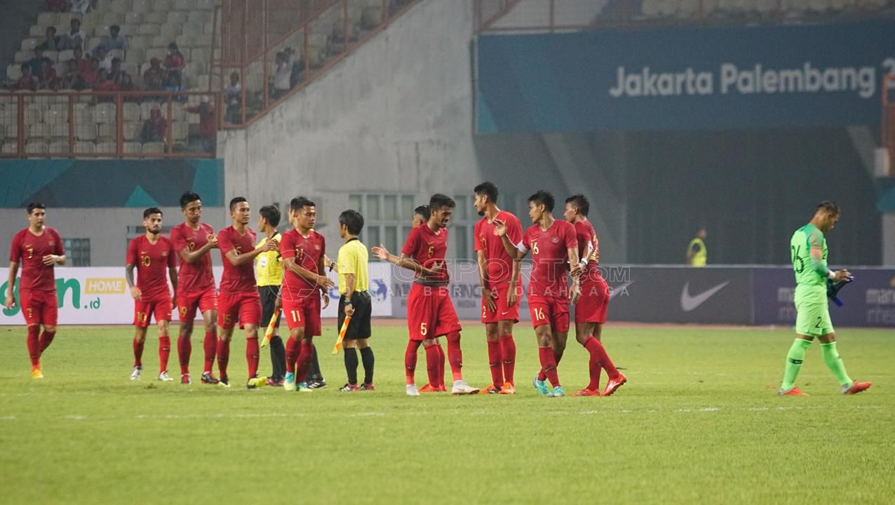 Indonesia vs Myanmar. Copyright: &copy; Herry Ibrahim/Indosport.com