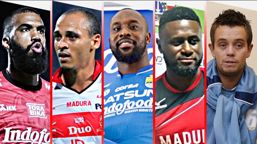 5 Bintang Asing yang Kapok dengan Sepak Bola Indonesia. Copyright: © Indosport.com