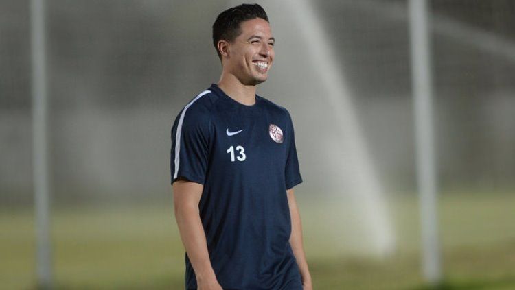 Samir Nasri saat masih membela klub Turki, Antalyaspor. Copyright: © Tumspor