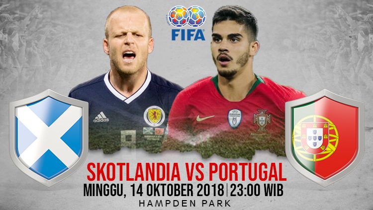Skotlandia vs Portugal. Copyright: © INDOSPORT