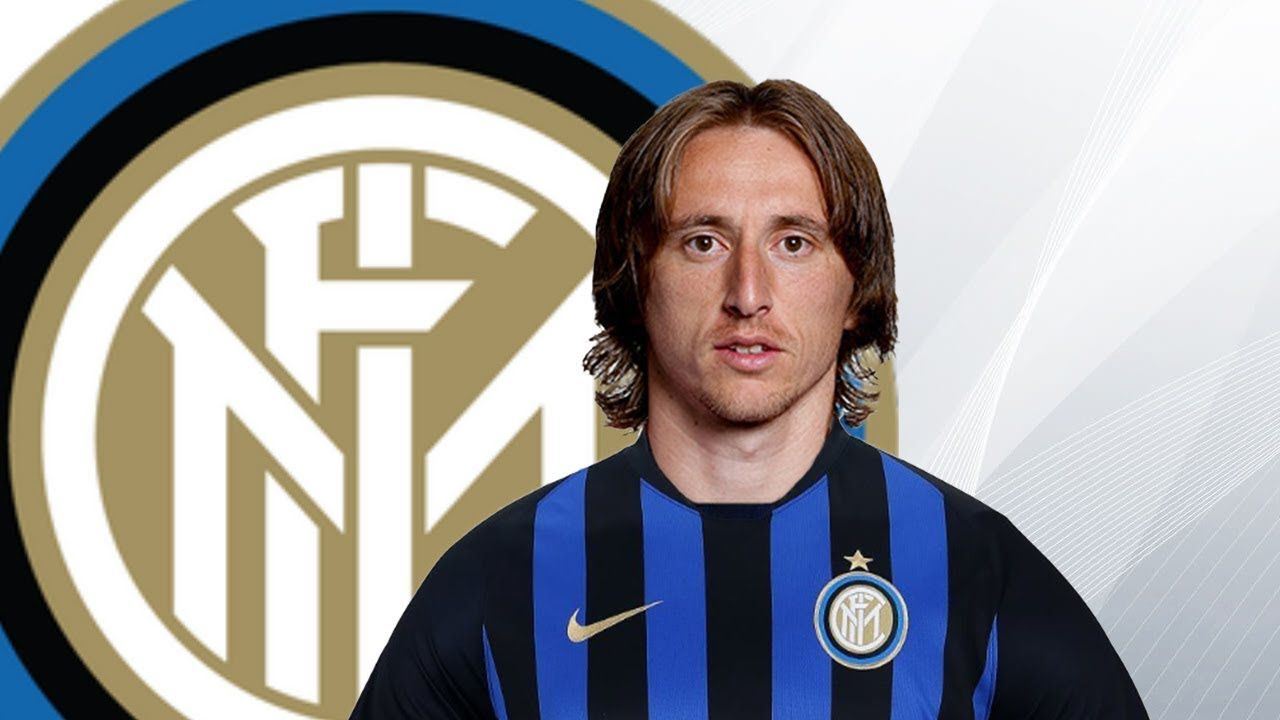 Luka Modric dengan ilustrasi bergabung ke Inter Milan. Copyright: © Daily Advent