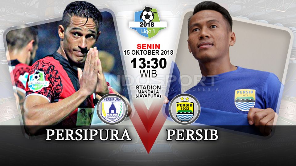 Persipura Jayapura vs Persib Bandung Copyright: © Indosport.com