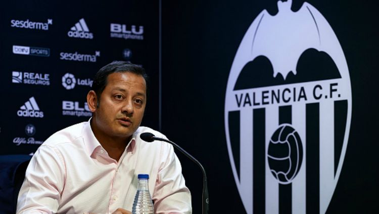 Anil Murthy, presiden Valencia. Copyright: © INDOSPORT