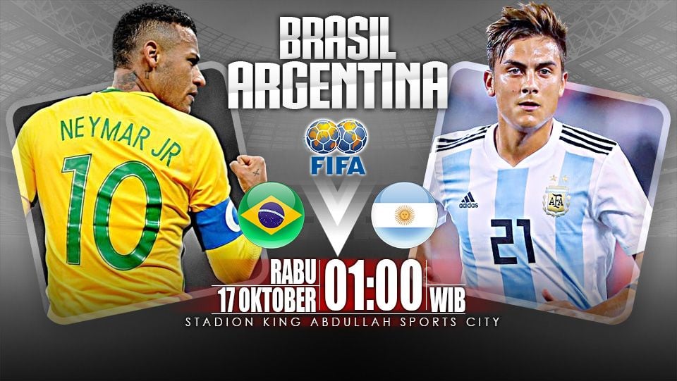 Brasil vs Argentina (Prediksi) Copyright: © Indosport.com