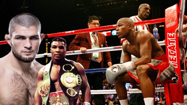Khabib dikabarkan meminta bantuan Mike Tyson untuk mengalahkan Floyd Mayweather Copyright: © sportbible