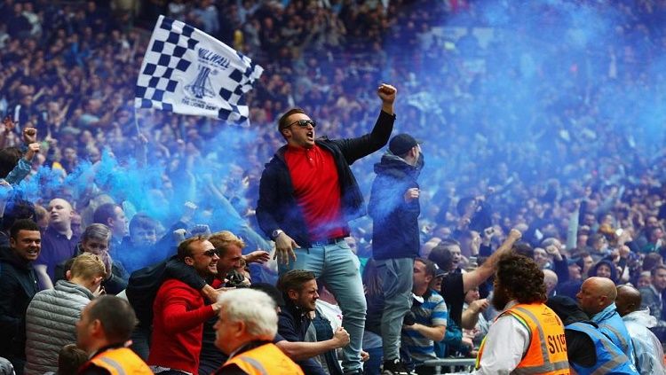 Ultras Millwall dikenal sebagai salah satu ultras paling menakutkan di dunia Copyright: © The Independent