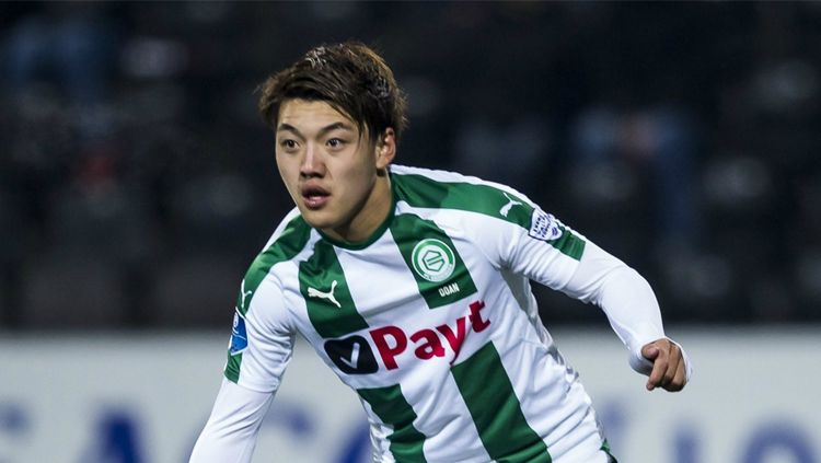 Ritsu Doan bermain dengan FC Groningen Copyright: © Proshots