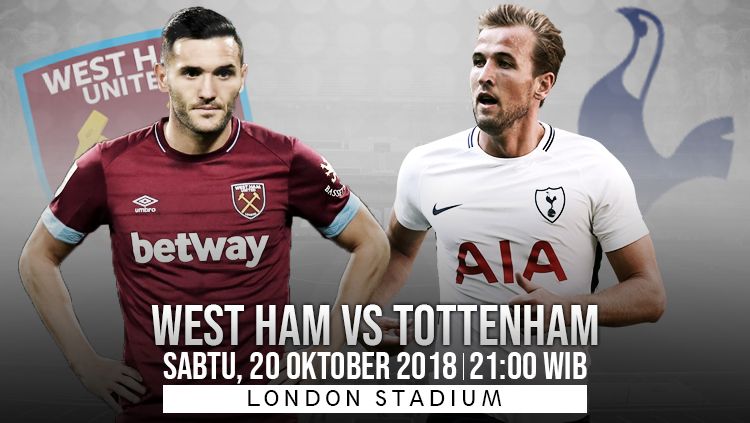 Prediksi Pertandingan Premier League West Ham Vs Tottenham Indosport