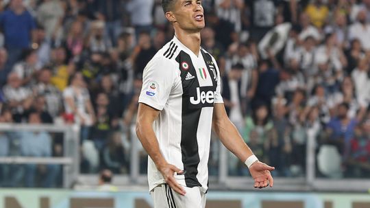 Ronaldo kini telah hijrah ke raksasa Serie A, Juventus. 
 Copyright: © Getty Images