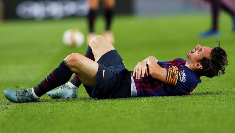 Image result for MESSI cedera