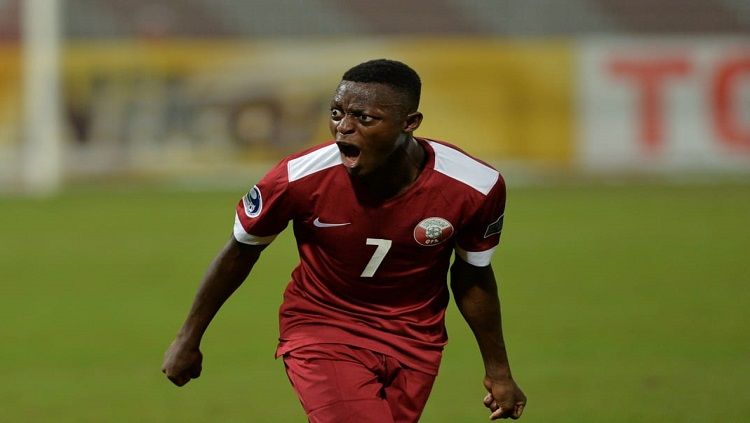 Striker Timnas Qatar U-19, Abdulrasheed Umaru. Copyright: © The-AFC.com