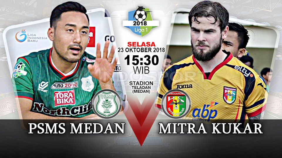 Prediksi Pertandingan Liga 1 2018: PSMS Medan vs Mitra Kukar. Copyright: © Indosport.com