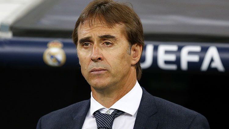 Julen Lopetegui, pelatih Real Madrid. Copyright: © Getty Images