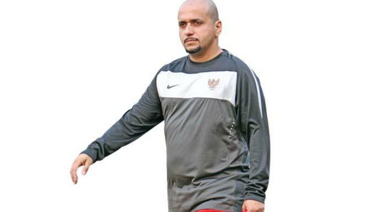 Eks asisten pelatih Timnas Indonesia di Piala AFF 2012, Fabio Oliveira. Copyright: © Umar Widodo/Warta Kota